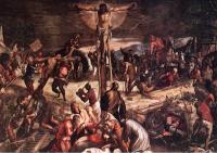 Jacopo Robusti Tintoretto - Crucifixion detail